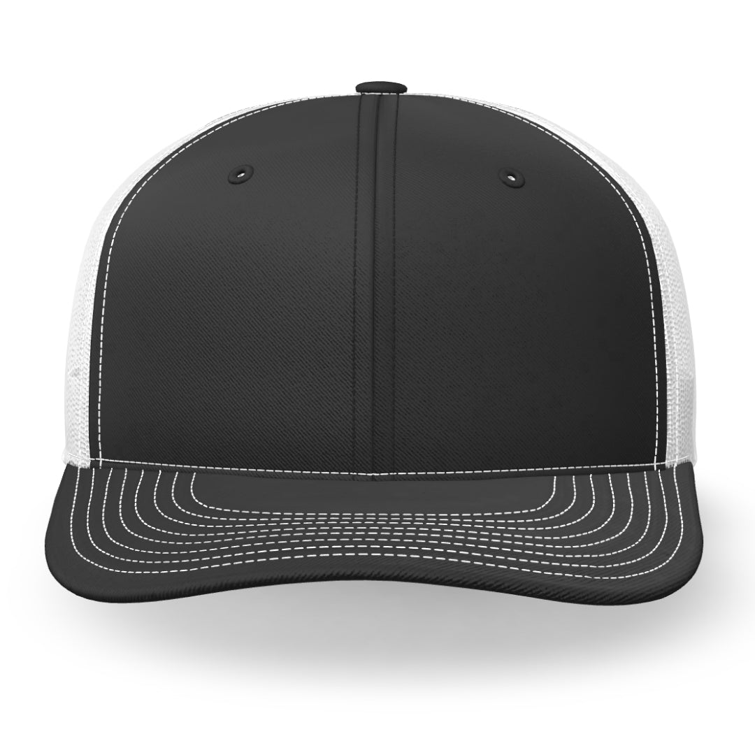 Cap with patch, flat lay