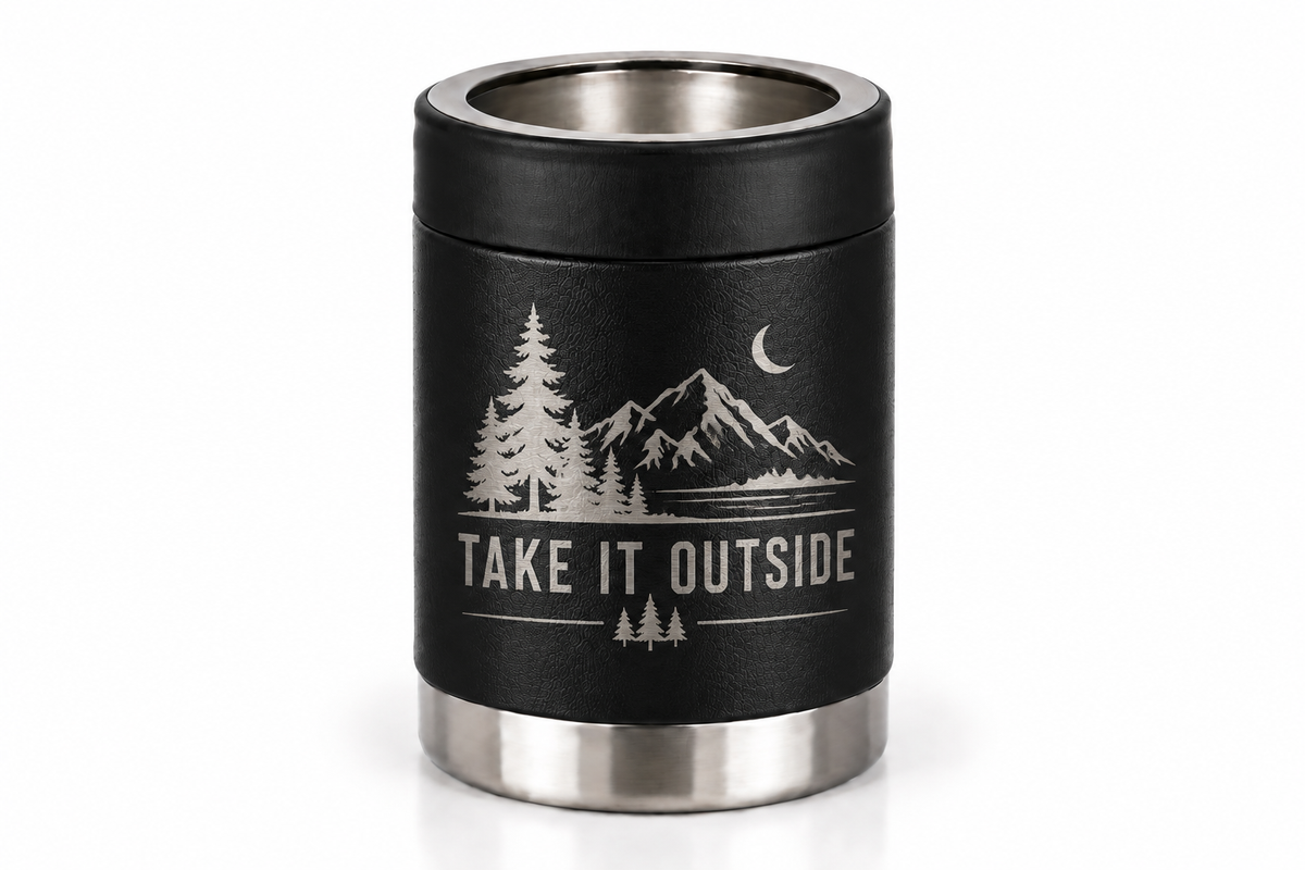 Custom 12oz stainless steel can coolers with logo