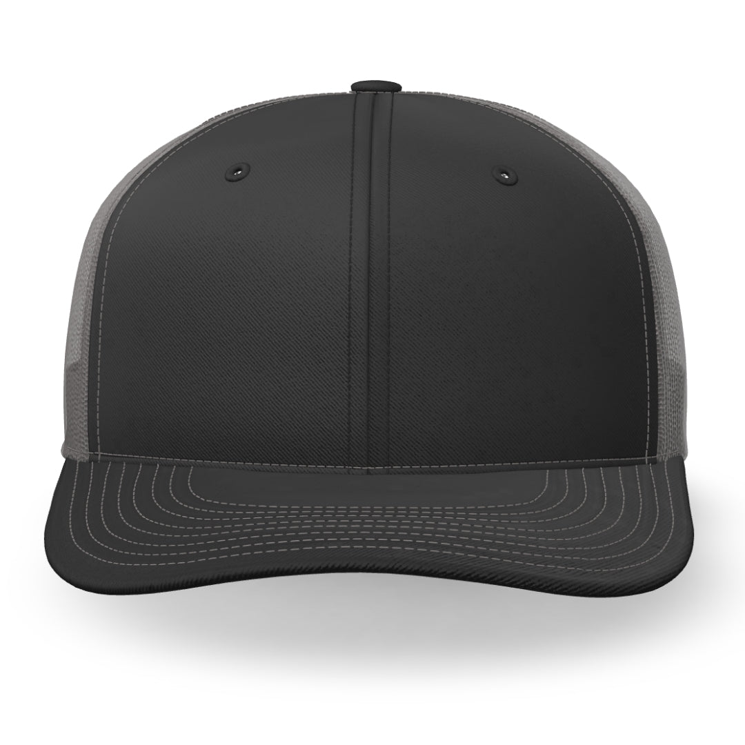 Personalized trucker cap, back view
