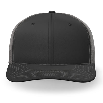 Personalized trucker cap, back view