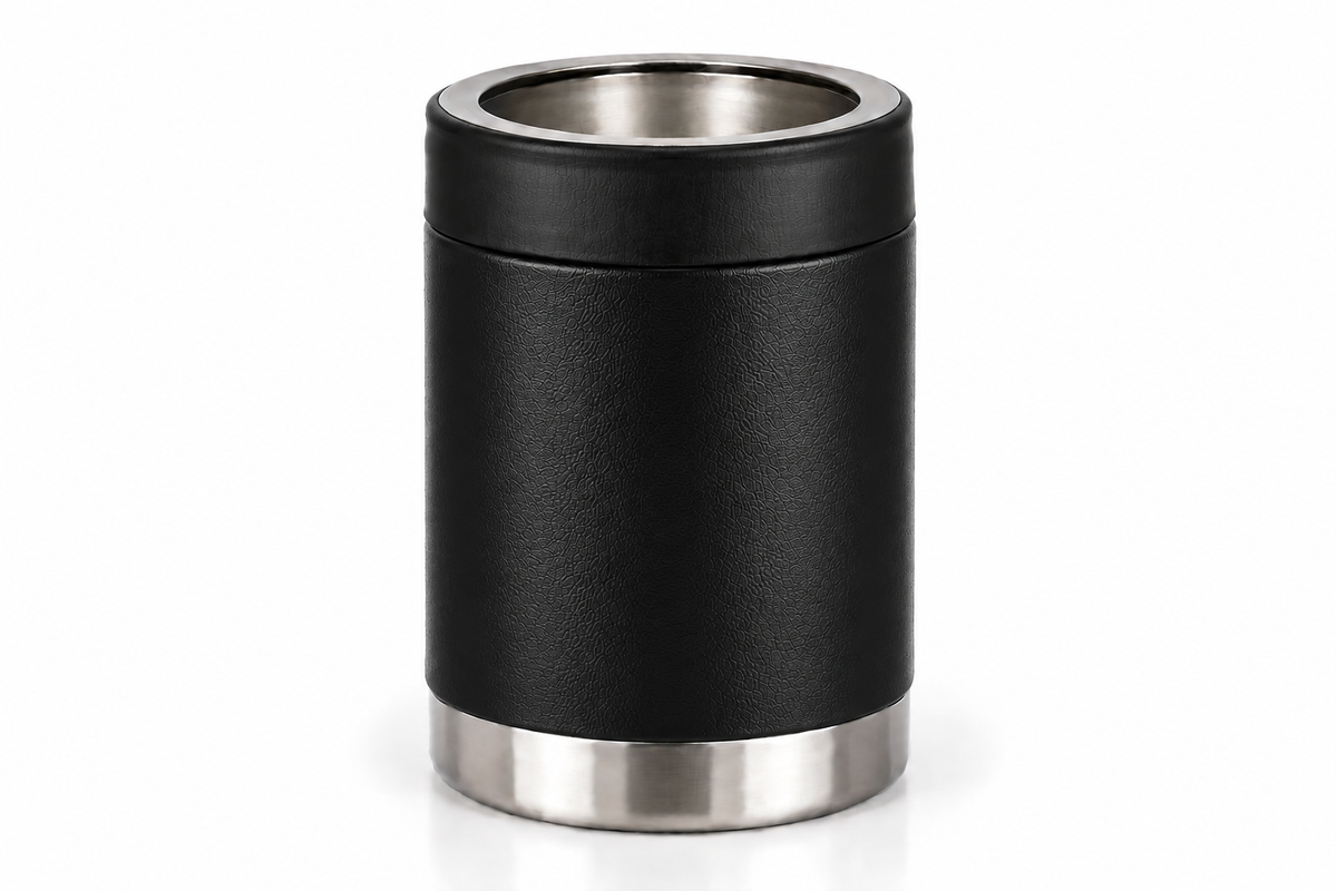 Personalized can cooler, double-wall insulated