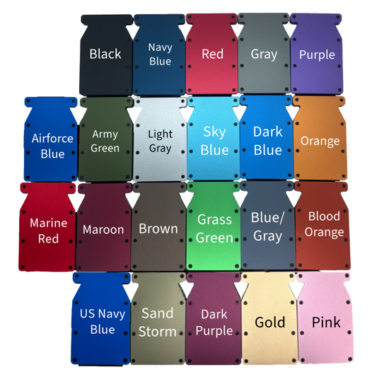 All the notch wallets various colors.