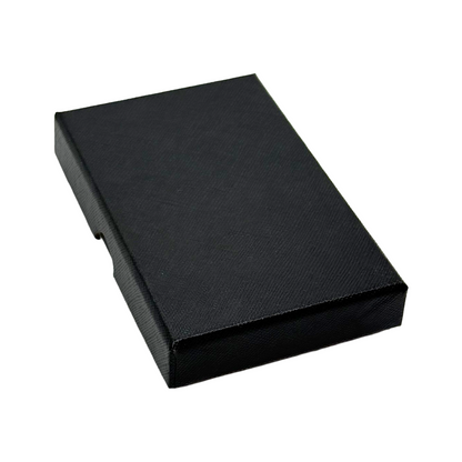 Black gift box for the wallets.