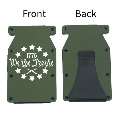 aluminum RFID blocking wallets