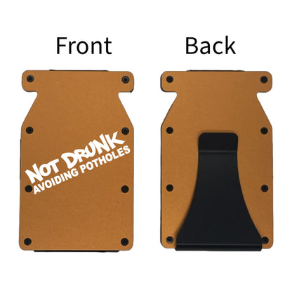 aluminum RFID blocking wallets