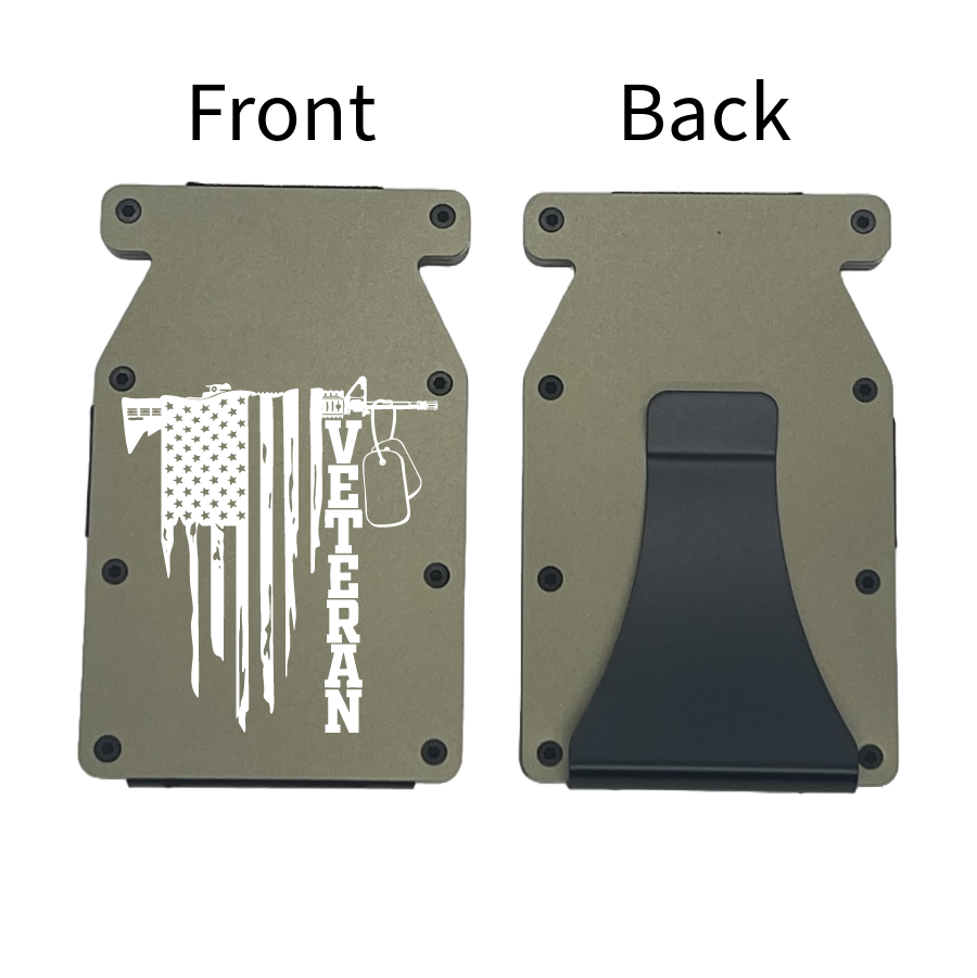 aluminum RFID blocking wallets