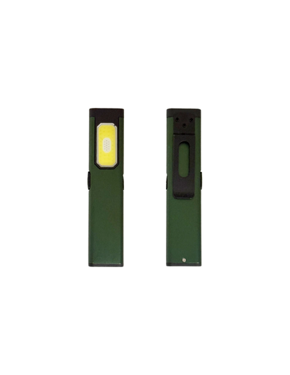 Custom flashlight, lifestyle view
